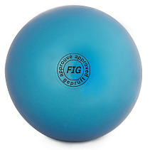Мяч для худ. гимнастики (15 см, 280 гр) синий AB2803