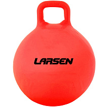 Мяч-попрыгун Larsen PVC Red 46 cm с ручкой