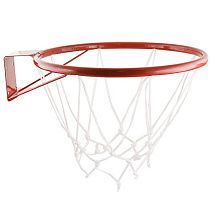 Кольцо баскетбольное метал №5 (труба) диам.380мм с сеткой