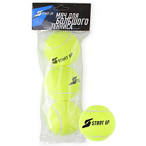 Мяч для большого тенниса Start Up ECE 041, пакет (3 шт.)