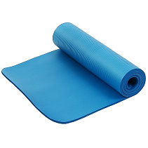Коврик для фитнеса и йоги Larsen NBR синий р183х60х1см