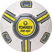Мяч футбольный TORRES BM 300 р.5 Синт. кожа (термополиуретан)