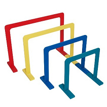 Дуги для подлезания разноцветные "Матрешка" набор 4шт h-60;55;50;45см(фанера)