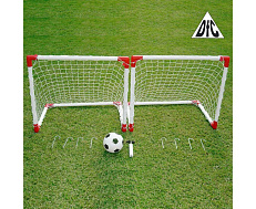 Ворота игровые детские 76,5х52,5х66,5см DFC 2 Mini Soccer Set GOAL219A